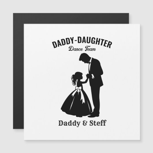 Daddy-Daughter Dance Team (2) (Voorkant / Achterkant)