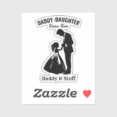 Daddy-Daughter Dance Team (2) Sticker (Vel)