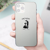 Daddy-Daughter Dance Team (2) Sticker (Telefoon)