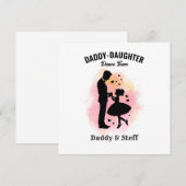 Daddy-Daughter Dance Team (3) T-shirt (Voorkant / Achterkant)