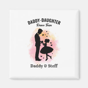 Daddy-Daughter Dance Team (3) T-shirt Magneet