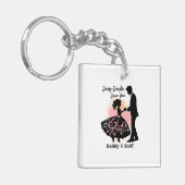 Daddy-Daughter Dance Team Sleutelhanger (Voorkant Links)
