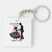 Daddy-Daughter Dance Team Sleutelhanger (Achterkant)