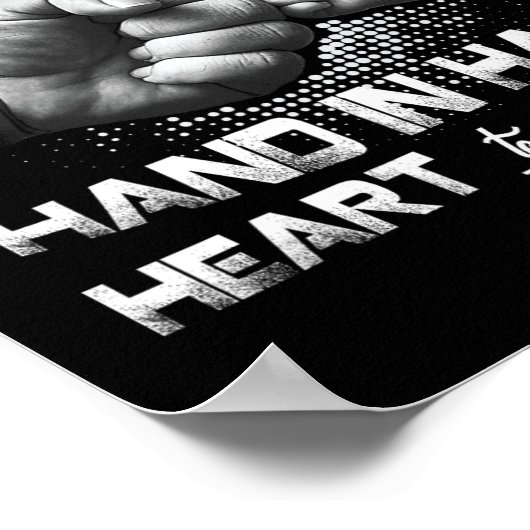 Daddy Daughter First Bump Matching Father&#; s Day Poster (Hoek)