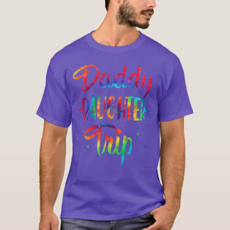 Daddy Daughter Trip Zomer Familie Vakantie Trip Au T-shirt