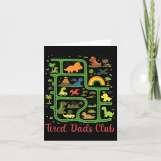 Daddy Dinosaur Dino Land Kaart Moe Club voor vader