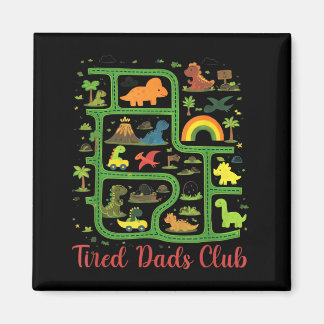 Daddy Dinosaur Dino Land Kaart Moe Club voor vader Magneet
