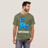Daddy Dinosaur Shirt Daddysaurus Rex Shirt Dad (Voorkant volledig)