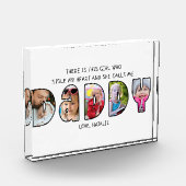 DADDY Dochter Gezegde 5 Foto Collage (Links)