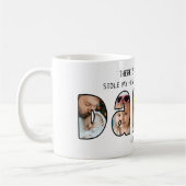 DADDY Dochter Gezegde 5 Foto Collage Koffiemok (Links)