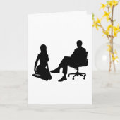 DADDY DOM D/s Kinky Wenskaarten Kaart (Gele Bloem)