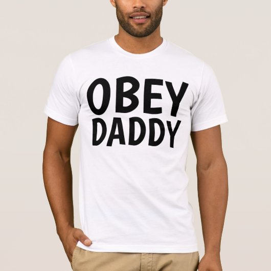 Daddy Dom T-shirts, ONDERWORPEN T-shirt (Voorkant)