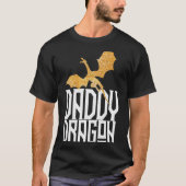 Daddy Dragon Christmas Shirt Matching Family Dad H (Voorkant)