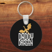 Daddy Dragon Christmas Shirt Matching Family Dad H Sleutelhanger (Voorkant)