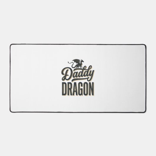Daddy Dragon Vintage Gravure Shirt Ontwerp_1 Bureaumat (Voorkant)