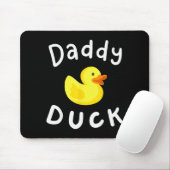 Daddy Duck Birthday Rubber Duck Lover Family Match Muismat (Met muis)