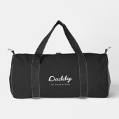 Daddy Duffel Tas | Op maat gemaakte kinderennamen  (Voorkant)