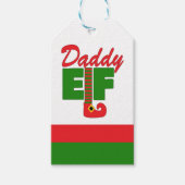 Daddy Elf Cadeaulabel (Voorkant)