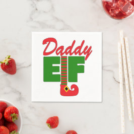 Daddy Elf Servet