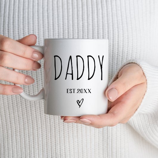 Daddy Est 2025 nieuwe ouders eerste keer papa te z Koffiemok