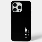 Daddy Est custom  Black &White  iPhone / iPad case (Achterkant)