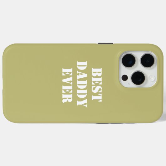 Daddy Est custom iPhone / iPad case (Achterkant (horizontaal))