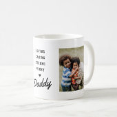 Daddy foto Vaderdag Koffiemok (Voorkant rechts)