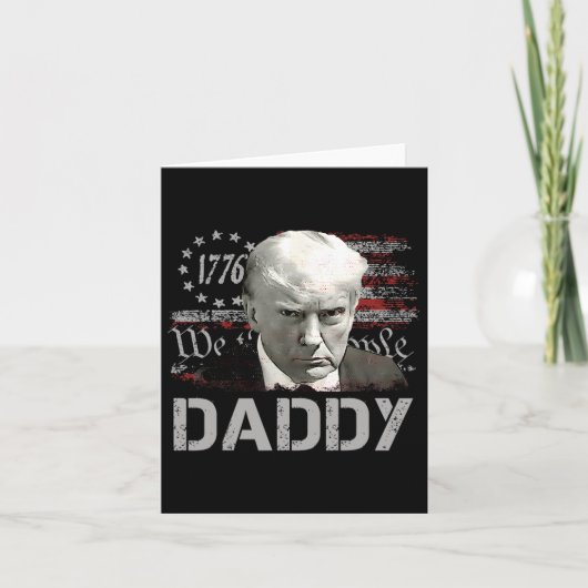 Daddy Funny Daddy Trump Kaart (Voorkant)