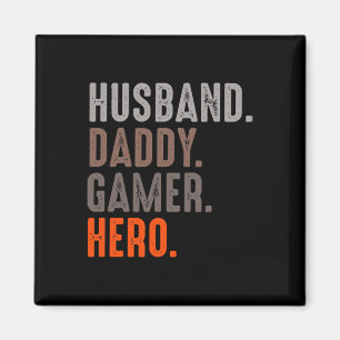 Daddy Gamer Hero - Esport Lover - Videospel Magneet