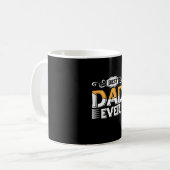 Daddy Gift Best Dad Ever Koffiemok (Voorkant links)