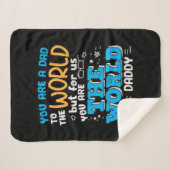 Daddy Gift You Are Sherpa Deken (Voorkant (horizontaal))
