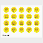 Daddy Gift You Mean Father Figures Ronde Sticker (Vel)