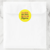 Daddy Gift You Mean Father Figures Ronde Sticker (Tas)
