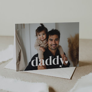 Daddy Hart - Eerste Vaderdag Fotokaart Kaart