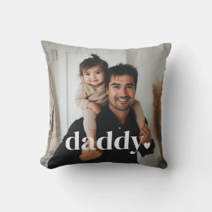Daddy Heart - Eerste Vaderdag Foto Kussen