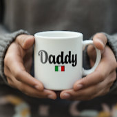 Daddy Italian Flag Mug Koffiemok