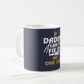 DADDY KAN HET VASTSTELLEN! KOFFIEMOK (Voorkant links)