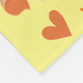 Daddy Leeuw & Cub Oerwoud Dieren Safari Kwekerij Fleece Deken (Hoek)