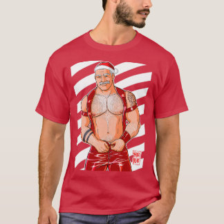 DADDY LIKT LEATHER XMAS EDITION T-SHIRT