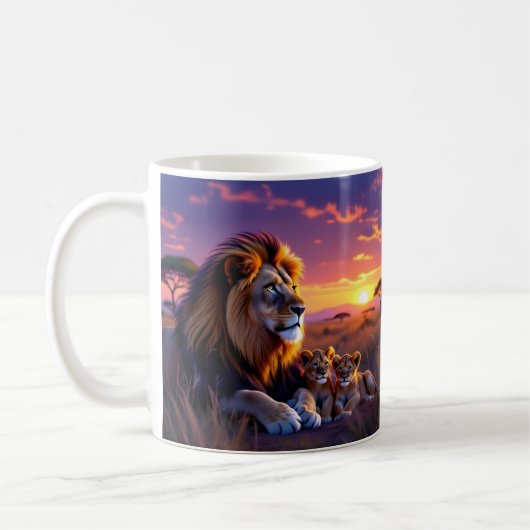 Daddy Lion's Sunset Pride Koffiekopje Koffiemok (Links)