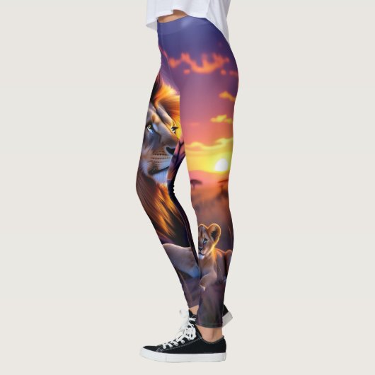 Daddy Lion's Sunset Pride Leggings | panty's (Links)
