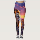 Daddy Lion's Sunset Pride Leggings | panty's (Voorkant)