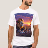 Daddy Lion's Sunset Pride T-shirts (Voorkant)