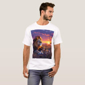 Daddy Lion's Sunset Pride T-shirts (Voorkant volledig)