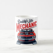Daddy Little Mechanic Classic Car Keepsake Mok (Center)