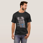 Daddy Llama ontwerp Premium T-shirt (Voorkant volledig)