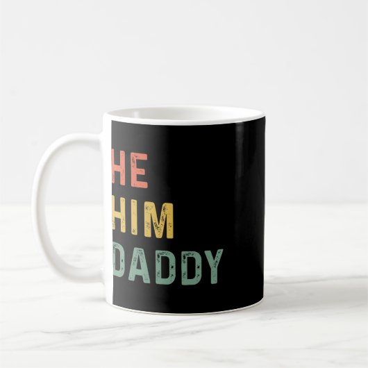 Daddy Lover Valentijn Quote Plezier Hij Hem Papa 3 Koffiemok (Links)