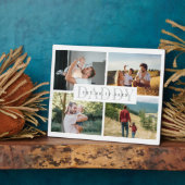 Daddy Modern Vaderdag Fotocollage Fotoplaat (Zijkant)