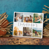 Daddy Modern Vaderdag Fotocollage Fotoplaat (Zijkant)