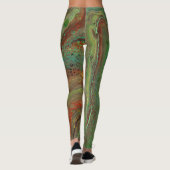 Daddy O 2 Abstracte Leggings (Achterkant)